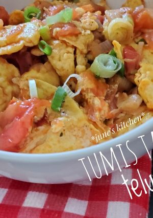 Foto resep Tumis Telur Tomat Praktis-Ekonomis SiJune