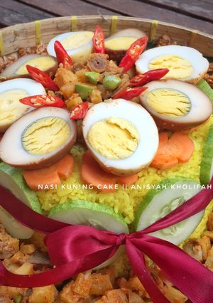 Foto resep Nasi Kuning Cake