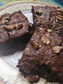 Una foto de Brownie de chocolate ♥️
