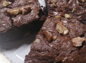 Una foto de Brownie de chocolate ♥️
