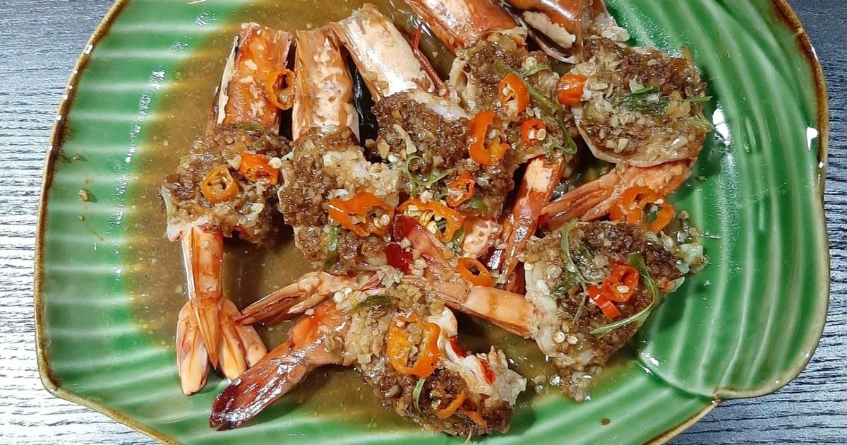 Udang Tim Saus Bawang Putih