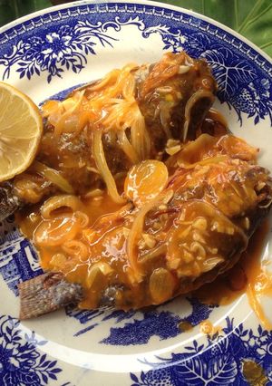 Foto resep Gurame saus asam manis pedas simple