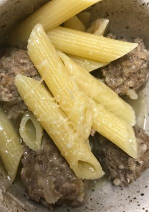 A picture of Meatball Soup.
