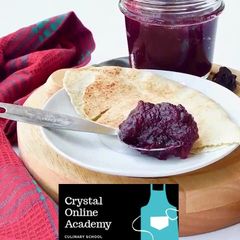 A picture of Pineapple And Zobo Jam.