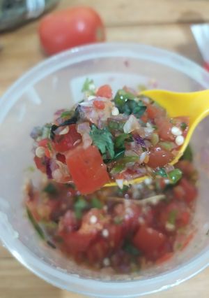 Foto resep Sambal dabu dabu (tanpa uleg)