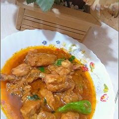 A picture of Chicken korma.