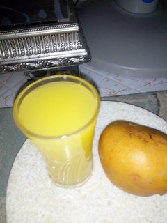 A picture of Mango juice.