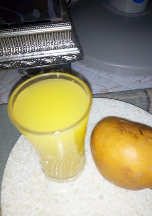 A picture of Mango juice.