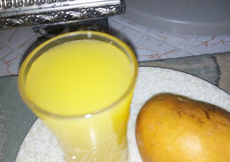 Steps to Prepare Favorite Mango juice