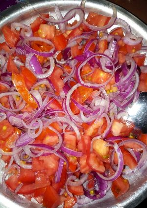A picture of Kachumbari.