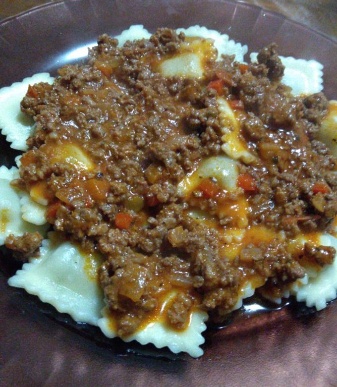 Una foto de Salsa bolognesa