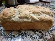 Una foto de pan con harina de mandioca