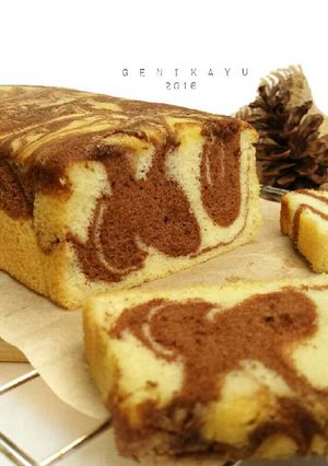 Foto resep Bolu Marmer putih telur