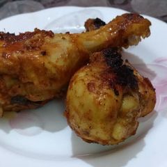 Tandoori schezwan chicken A picture of Tandoori schezwan chicken.