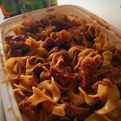 A picture of Billy Hill's Beef Strokinoff.