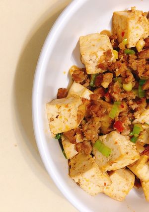 肉末豆腐 的食譜成品照片