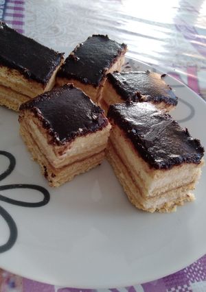 Mézes krémes recept fotója