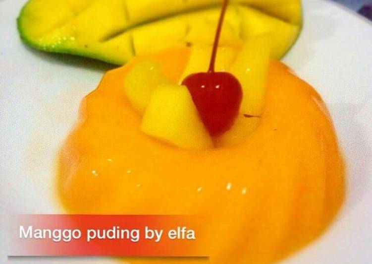 Puding Mangga Enak Ga ribet