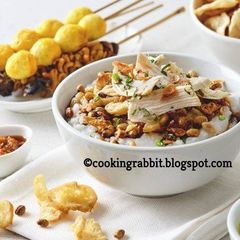 A picture of Special chicken porridge.