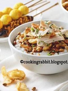 A picture of Special chicken porridge.