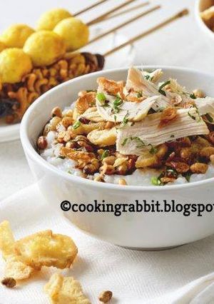 A picture of Special chicken porridge.