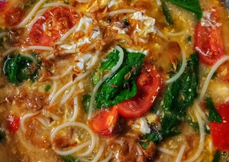 Resep Mie Tek-tek (pasta spagheti) yang Enak