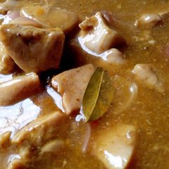 A picture of Chicken tikka.