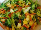 Vegetales salteados