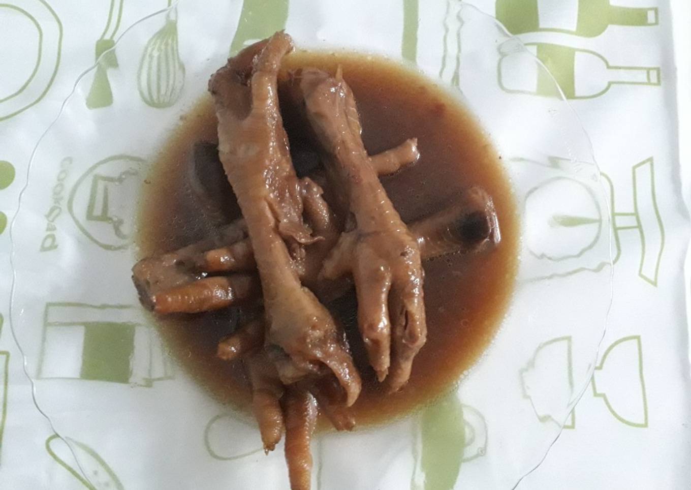 Ceker sayur kecap kesukaan loved