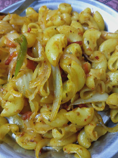 A picture of Masala macaroni.