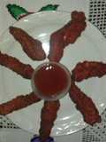 Tiritas de pollo a la diabla