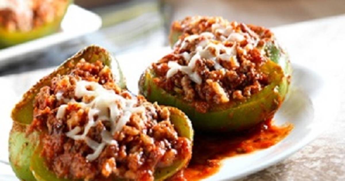 Easy Italian Stuffed Peppers Recipe By Recipeking Cookpad