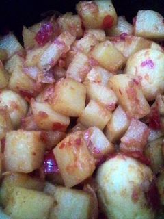 Foto resep Sambel goreng kentang telur puyuh