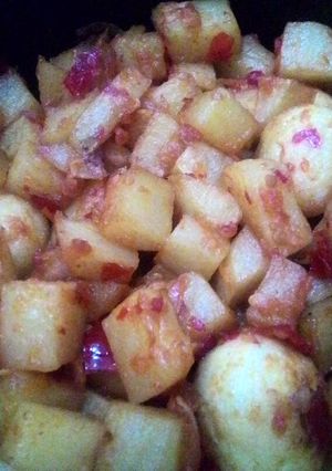 Foto resep Sambel goreng kentang telur puyuh