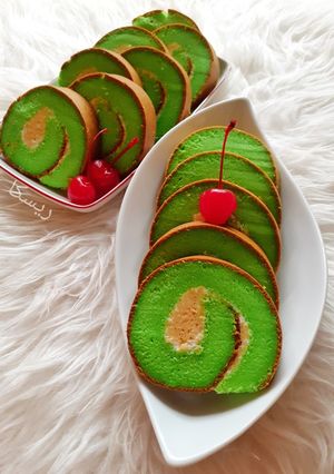 Foto resep Bolu Gulung Pandan