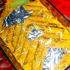 A picture of Shahi tukray.