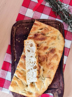Una foto de Focaccia 🇮🇹 con masa madre