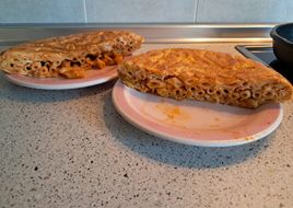 Tortilla de macarrones