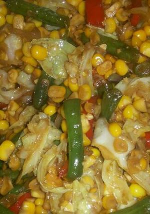 Foto resep Cah jagung sayur