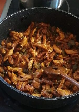 Hamis hentes tokány 🐔 recept fotója