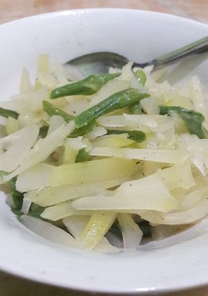 Foto resep Tumis pepaya muda kilat (ala kadarnya😅) #5resepterbaruku
