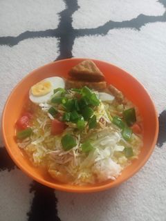 Foto resep Soto ayam + sambal(mudah dan simple)