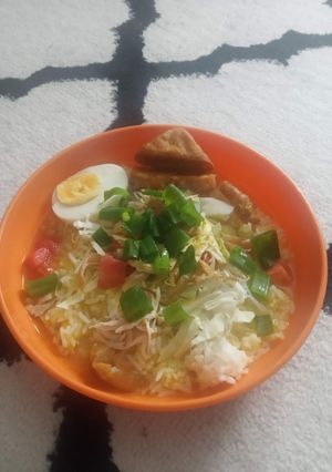 Foto resep Soto ayam + sambal(mudah dan simple)