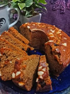 Foto resep Banana Cake with Chocochips & Kenari