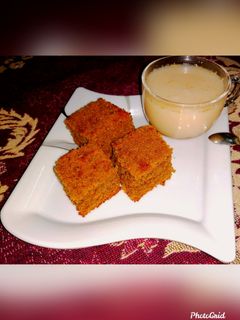 عکسی از دستور کیک نسکافه