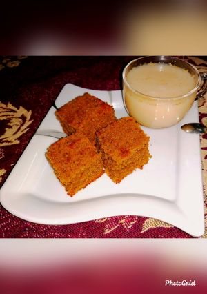عکسی از دستور کیک نسکافه