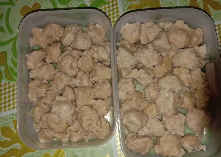 Resep Bakso ayam homemade Anti Gagal