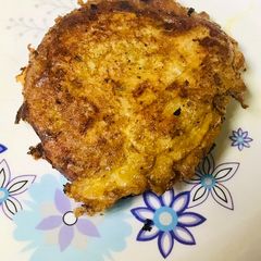 A picture of Sweet potatoes cutlets.
