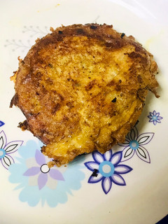 A picture of Sweet potatoes cutlets.