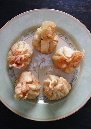 Foto resep Pangsit isi ayam renyah